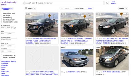 save this search. . Craigslist auto repair